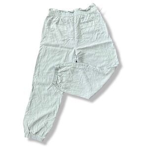 Cloth and Stone Smocked Paperbag Tie Waist Joggers Size M Women’s